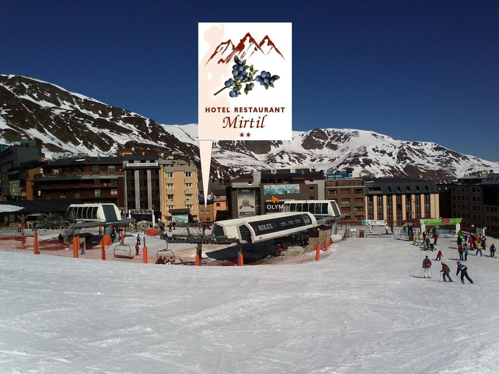 Hotel Mirtil Pas De La Casa Exteriör bild